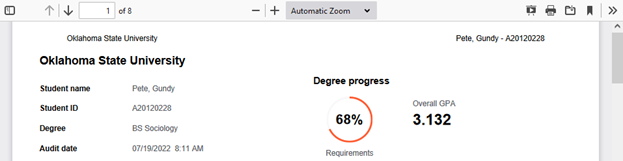 View of new tab in Mozilla Firefox