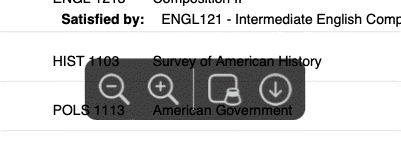 View of new tab using Apple Safari